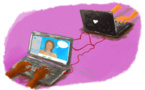 L’amour par Skype, entre l’Europe et l’Afrique