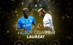 Victor Osimhen remporte le Ballon d'Or africain 2023