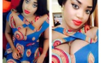 Diodio Diaw, la petite soeur de Katy Chimère Diaw, dans une tenue époustouflante qui met en valeur ses atouts