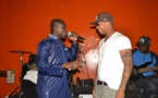 El Hadj Diouf sur la scène de son ami Pape Diouf