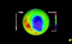 Trou dans la couche d'ozone de 1979 à 2013 