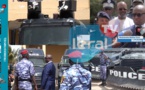 Visite du nouveau Ministre de l'Intérieur, Mouhamadou Makhtar Cissé, aux unités de la Police nationale
