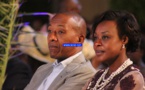Abdoul Mbaye et son épouse au défilé final du Dakar Fashion Week 2015