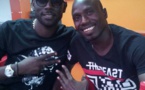XsideX et son ami DJ Pakala à Praia