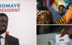 Résultats des 45 départements du Sénégal: Diomaye Faye obtient 2 millions 190.632 de voix, soit 54,15%