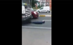 L'élève qui saute sous un camion pour le fun: "Je ne suis pas assez fou!"