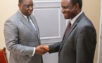 Audience: Désiré Kadre Ouedraogo Pdt la commission de la Cedeao reçu par Macky Sall