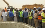 Touba : Cheikh Tidiane Dièye, ministre de l'Hydraulique et de l'Assainissement, a fait le tour des chantiers d'assainissement 
