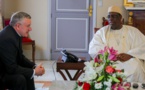 Audience : Mgr Luis Mariano Montemayor reçu par Macky Sall