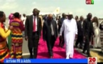 Arrivée du Président Macky Sall à Addis