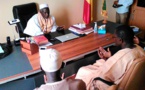 Le Khalife de Bignona, El Hadji Fansou Bodian, en visite de courtoisie au Conseil départemental