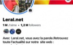 La Page Facebook de Leral net bloquée : Une réaction à nos débats et articles