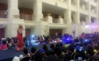 Arrêts sur images-Vivi lors de l'enregistrement "Spécial Korité" au grand hall du Grand Théâtre...