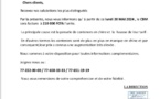 Communiqué du TNT Groupe :  le CBM  facturé à 210 000 FCFA l'unité à partir de ce lundi 20 Mai 2024