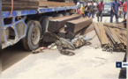 Louga : Un conducteur de moto ”Jakarta” mortellement touché par des barres de fer, tombées d’un...camion !