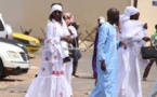 Mame Diarra Thiam "Lissa", dans un état second à la levée du corps de Maty Mbodji