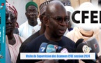 CFEE: Moustapha Guirassy a procédé à la traditionnelle visite de supervision des centres d'examen, ce mardi