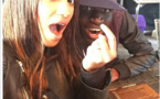  Cheikhou Kouyaté dans les bras Fanny Neguesha