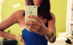 Queen Biz en mode "selfie" 