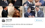 "La France a toujours été du côté des dictateurs", dixit Nicolas Sarkozy