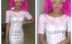 Cathy Chimère Diaw dans une belle tenue traditionnelle 