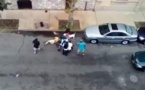 Images terribles: deux pitbulls attaquent un homme sans défense