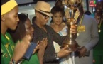 Vidéo: El-Hadji Diouf à l'accueil des Lionnes du basket à  l’Aéroport Léopold Sédar Senghor