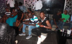 Tange Tandian aux côtés des Lionnes du basket, lors de la soirée de Pape Diouf au Barramundi