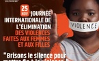 25e journée mondiale de lutte contre les violences faites aux femmes : Mme Maïmouna Dièye lance la campagne des 16 jours d’activisme