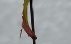 Image dégradante du drapeau de la mairie communale de Fass Ngom : Le maire Alioune Faye doit penser à le remplacer 