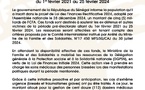 Le gouvernement sénégalais débloque 5 milliards FCFA pour soutenir les ex-détenus et victimes de la période pré-électorale