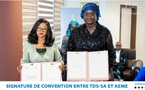 Signature d'une Convention de partenariat entre TDS-SA et l’AEME: Une synergie pour l'Énergie et le Développement durable