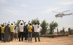 Magal de Touba: Un hélicoptère survole et surveille le chemin du retour