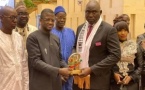 Meilleure commune émergente : Abdou Khadre Lo, Maire de la Commune de Nguidile, sur le podium