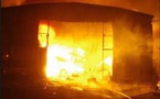 CICES : un incendie au Pavillon vert fait d'énormes dégâts matériels