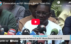 Convocation au PJF: Moussa Bocar Thiam encourage la population à soutenir Farba Ngom