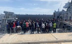 Plus de 300 migrants irréguliers arrêtés sur une pirogue au large de Joal