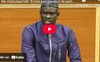 Me Abdoulaye Tall: "Il n’est pas question de pardonner des faits qui ne sont pas amnistiables"