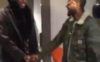 Waly Seck encouragé par Lefa du groupe Sexion D’Assaut