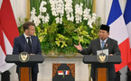 En Indonésie, Emmanuel Macron et Prabowo Subianto appellent à des «progrès» vers une reconnaissance mutuelle Israël-Palestine