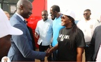 Photos : Visite de la présidente du CIO au Crous de Diamniadio, en prélude aux JOJ 