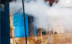 Incendie au marché central de Linguère : trois cantines ravagées, de lourds dégâts matériels