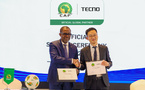 TECNO prolonge son partenariat avec la CAF et devient Partenaire Mondial Officiel de la CAN 2025 et 2027, tout en nourrissant le rêve des Africains à travers le football