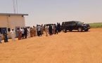 Suivez l'arrivée du Président Bassirou Diomaye Diakhare Faye dans la ville sucrière de Richard-Toll, plus précisément dans la zone agricole de Bardial.