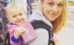 À 31 ans, elle part à l'aventure autour du monde avec son bébé d'à peine 10 semaines sur le dos ! Les photos sont à couper le souffle