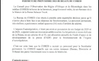 Faute de moyens financiers: Le CORED ferme provisoirement ses bureaux à la Maison de la Presse Babacar Touré