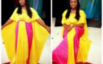 Aïcha Diouf dans une magnifique robe
