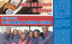 A la Une du journal d'Ensup Afrique realisé par les membres du club J-COM
