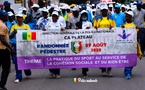 Randonnée citoyenne à Dakar : Sport et cohésion sociale à l’honneur, police et population marchent pour le vivre-ensemble