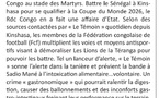 LES LIONS À KINSHASA ATTENTION À L'INTOXICATION ALIMENTAIRE!